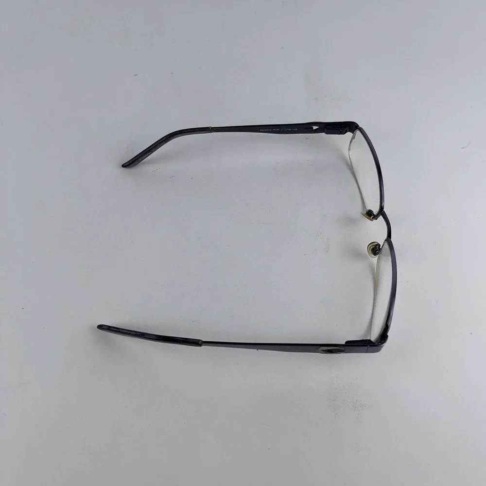 Guess GU2215‎ PUR Women's Eyeglasses Frame Purple Metal Half Rim 51-18-135 mm